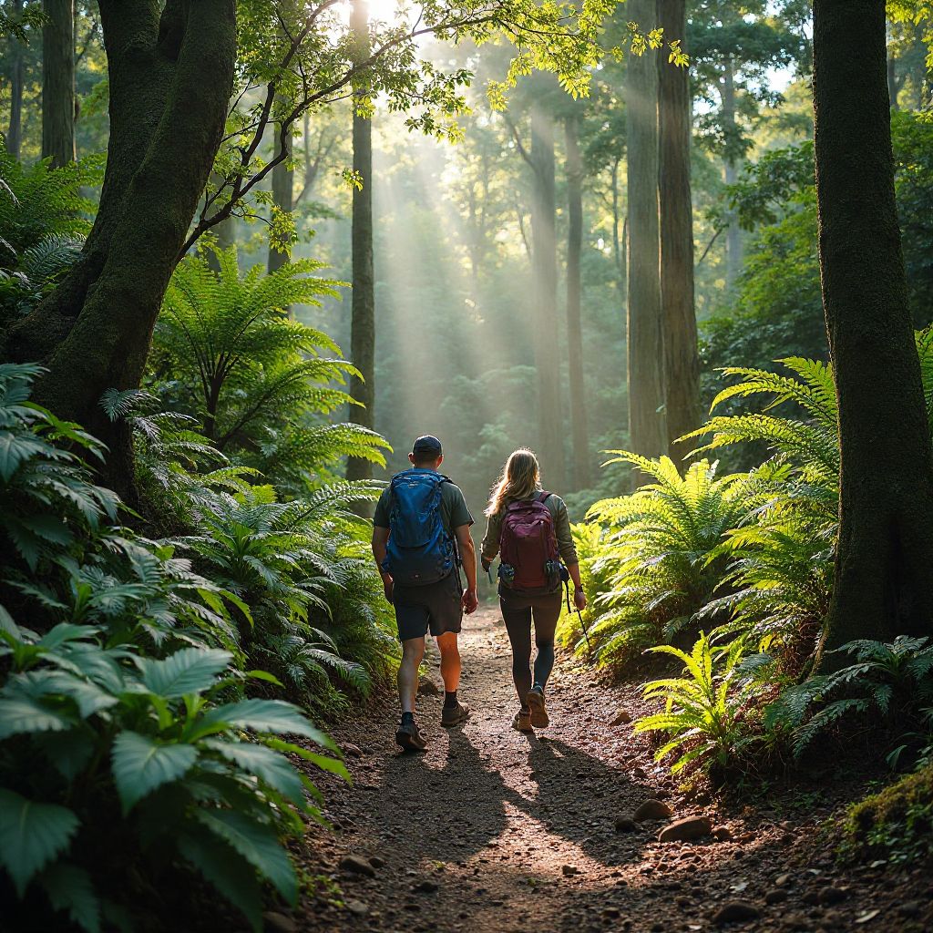 Rainforest trekking expedition