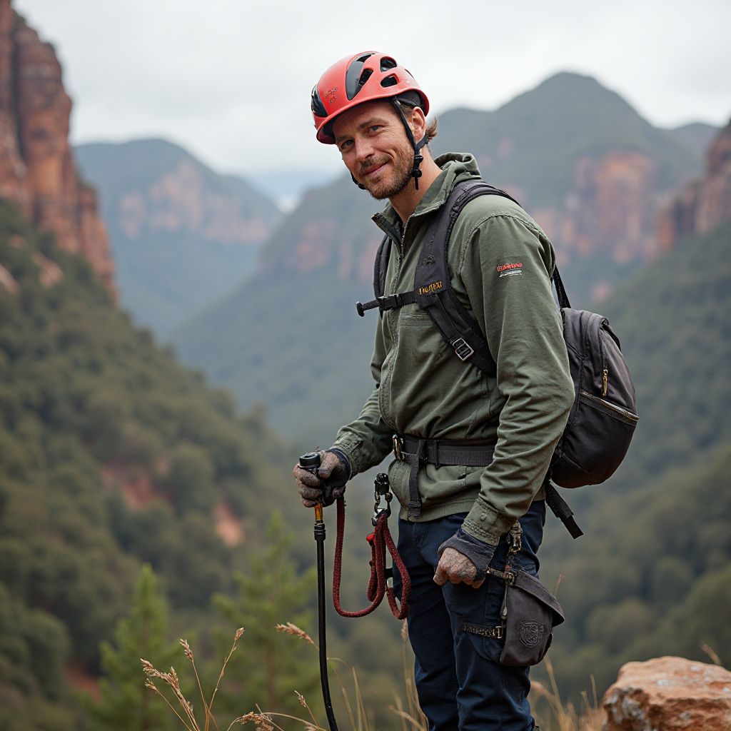 Lead climbing instructor